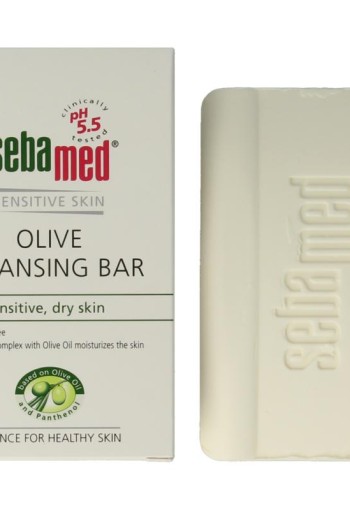 Sebamed Zeepvrije wastablet olijf (150 Gram)