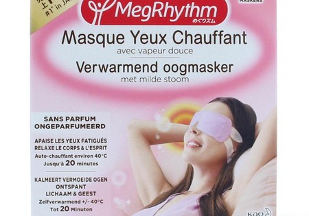 Megrhythm Warm oogmasker ongeparfumeerd (5 Stuks)