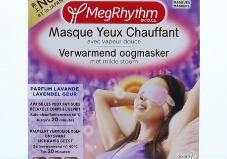 Megrhythm Warm oogmasker lavendel (5 Stuks)