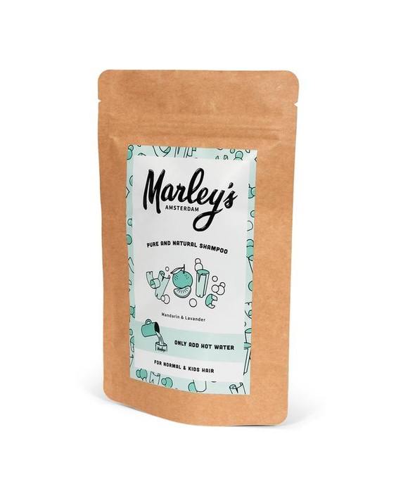 Marley's Ams Shampoovlokken normaal haar -mandarijn & lavandin (50 Gram)