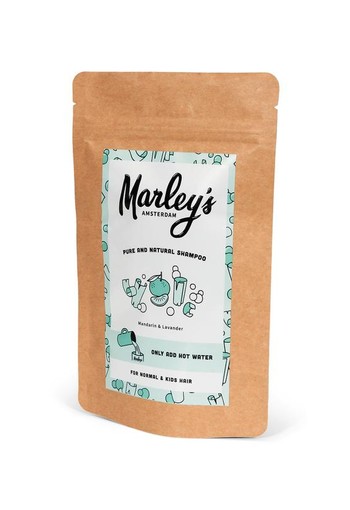 Marley's Ams Shampoovlokken normaal haar -mandarijn & lavandin (50 Gram)