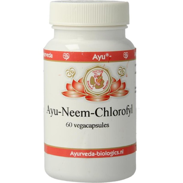 Ayurveda BR Ayu neem chlorofyl (60 Vegetarische capsules)