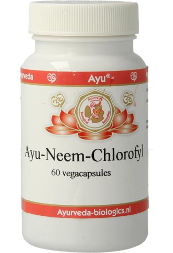 Ayurveda BR Ayu neem chlorofyl (60 Vegetarische capsules)