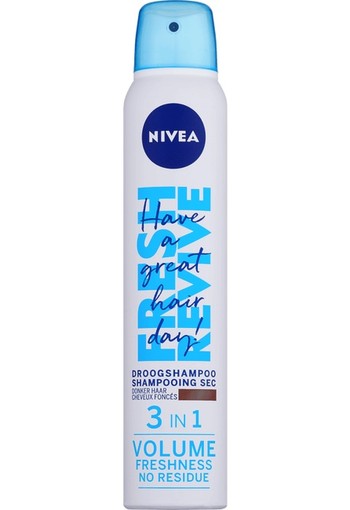 NIVEA Fresh Revive Droogshampoo Donker Haar 200 ml