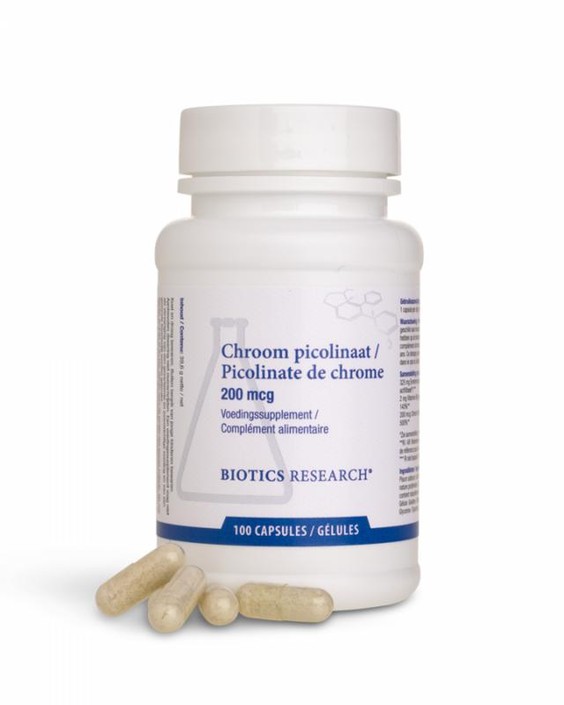 Biotics Chroom picolinaat 200mcg (100 Capsules)