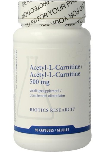 Biotics Acetyl-L-Carnitine 500mg (90 Capsules)