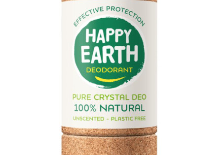 Happy Earth Pure Crystal Deo Unscented 90 gram