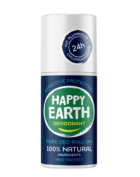 Happy Earth Pure Deo Roll-On Men Protect 75 ml roller