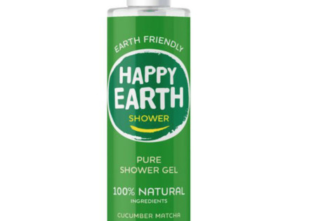 Happy Earth Pure Shower Gel Cucumber Matcha 300 ml