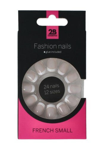 2B Nails french small (24 Stuks)