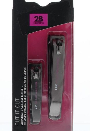 2B Nailcare clippers (2 Stuks)