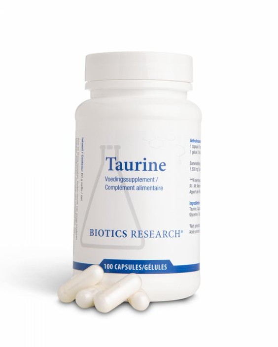Biotics Taurine 500mg (100 Capsules)