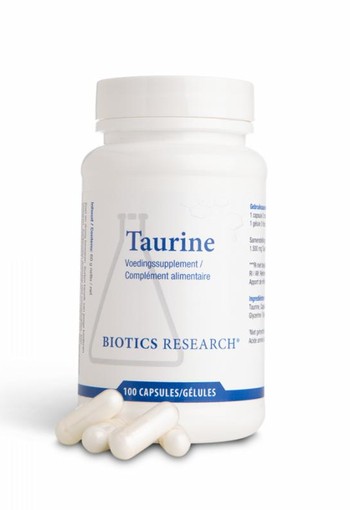 Biotics Taurine 500mg (100 Capsules)