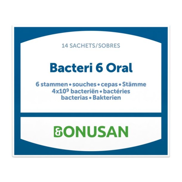 Bonusan Bacteri 6 oral (14 Sachets)