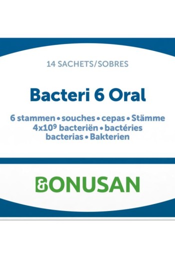 Bonusan Bacteri 6 oral (14 Sachets)