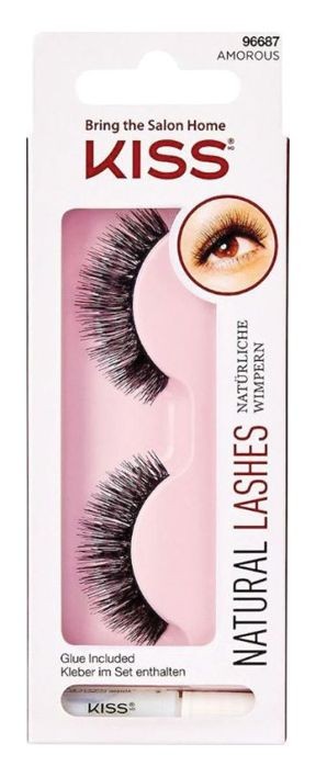 Kiss Kunstwimpers natural amorous (1 Set)