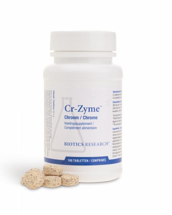 Biotics CR-Zyme 200mcg GTF (100 Tabletten)