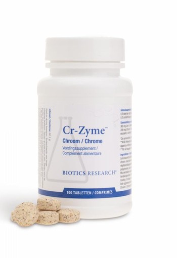 Biotics CR-Zyme 200mcg GTF (100 Tabletten)