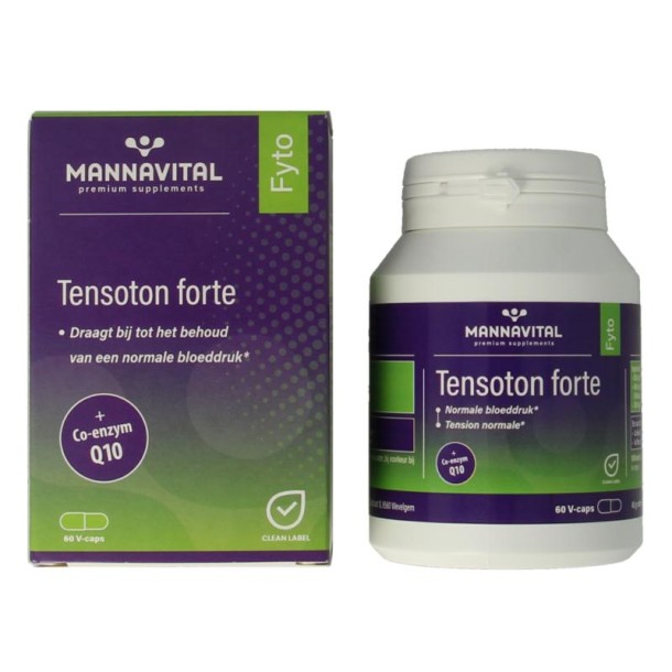 Mannavital Tensoton forte (60 Vegetarische capsules)
