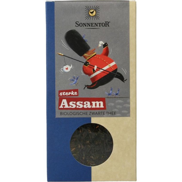 Sonnentor Engelse zwarte thee sterke assam los bio (95 Gram)