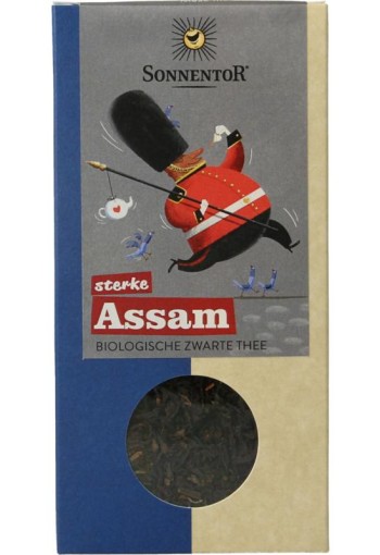 Sonnentor Engelse zwarte thee sterke assam los bio (95 Gram)