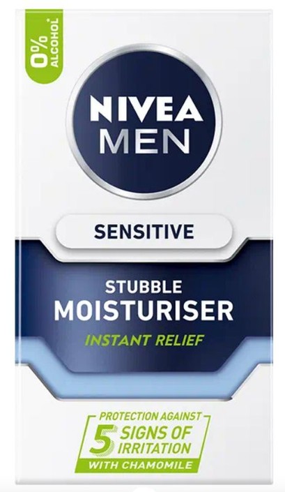 Nivea Men sensitive stubble moisturiser stoppels (50 Milliliter)