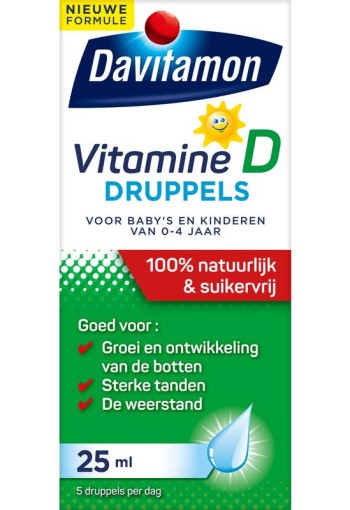Davitamon Vitamine D druppels 25 Milliliter