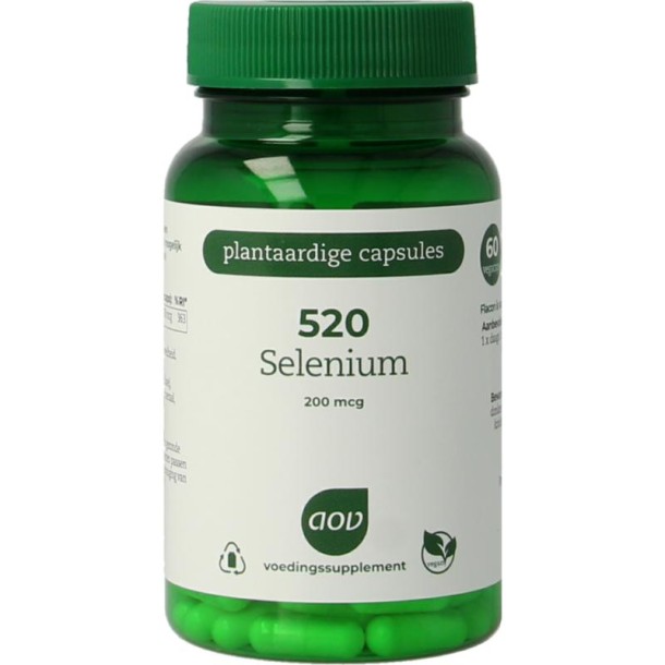 AOV 520 Selenium 200mcg (60 Vegetarische capsules)