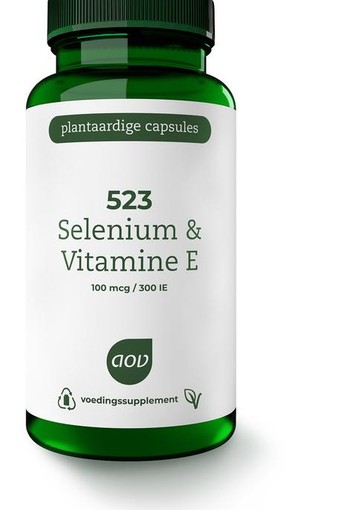 AOV 523 Selenium & vitamine E (60 Vegetarische capsules)