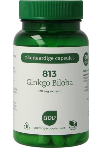 AOV 813 Ginkgo biloba extract (60 Vegetarische capsules)
