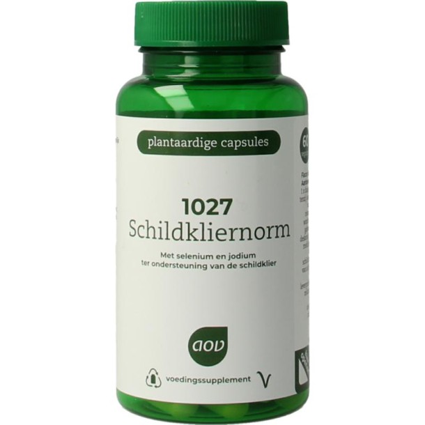 AOV 1027 Schildkliernorm (60 Vegetarische capsules)