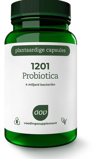 AOV 1201 Probiotica 4 miljard (60 Vegetarische capsules)