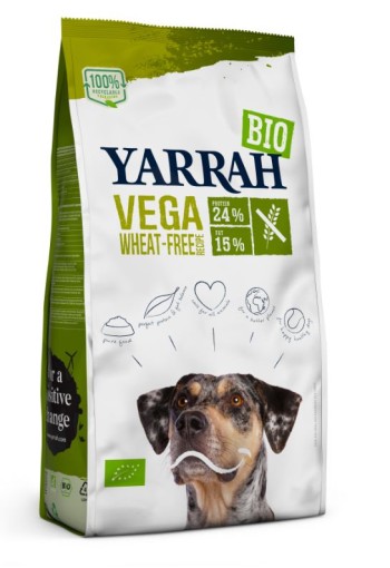 Yarrah Hondenvoer vega wheat-free bio (10 Kilogram)