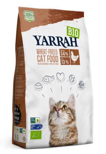 Yarrah Kattenvoer wheat-free bio (2400 Gram)