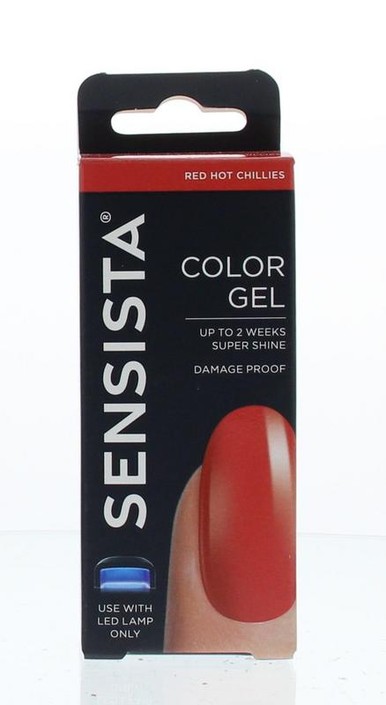 Sensista Color gel red hot chillies (7,5 Milliliter)