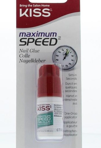 Kiss Maximum speed nail glue (3 Gram)