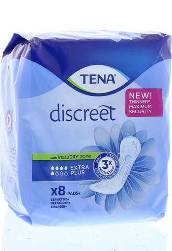 Tena Discreet extra plus (8 Stuks)