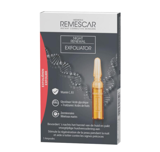 Remescar Night Renewal Exfoliator 5x1