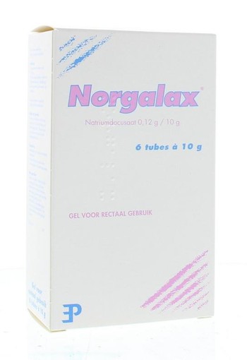Norgalax Norgalax gel 10g (6 Stuks)