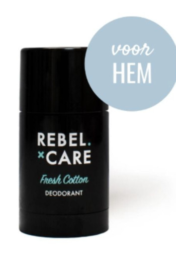 LOVELI | Deodorant Rebel Fresh Cotton 30ml – voor hem