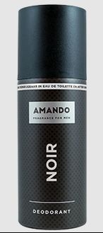 Amando Deodorant spray noir (150 Milliliter)