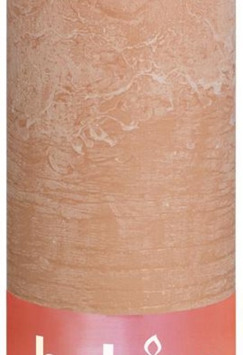 Bolsius Rustiekkaars shine 190/68 misty pink (1 Stuks)