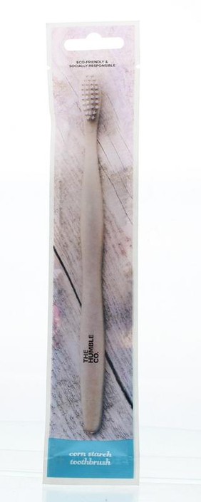 The Humble Co Tandenborstel bioplastic volwassenen (1 Stuks)