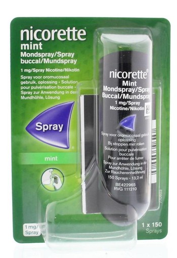 Nicorette Mondspray mint 1 mg (13 Milliliter)