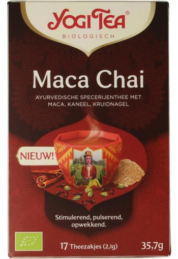 Yogi Tea Maca chai bio (17 Zakjes)