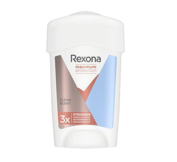 Rexona Clean Scent Maximum Protection Stick Anti-transpirant voor vrouwen 45ml