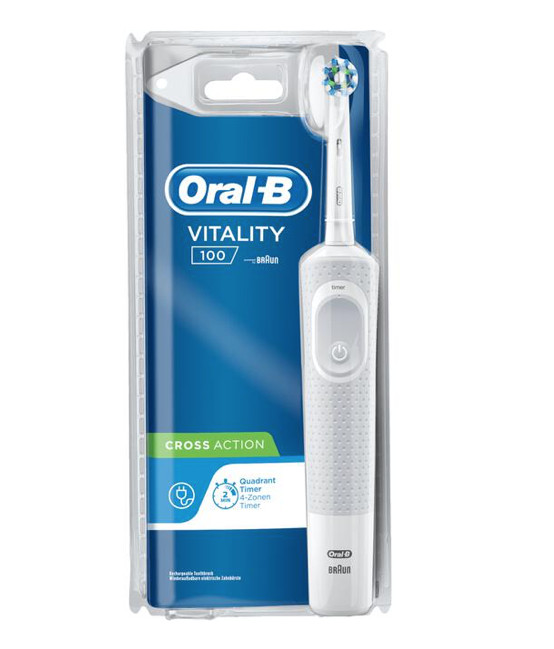 Oral-B Vitality 100 Wit Elektrische Tandenborstel