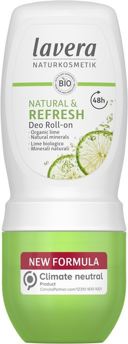 Lavera Deodorant roll-on natural & refresh bio EN-IT (50 Milliliter)