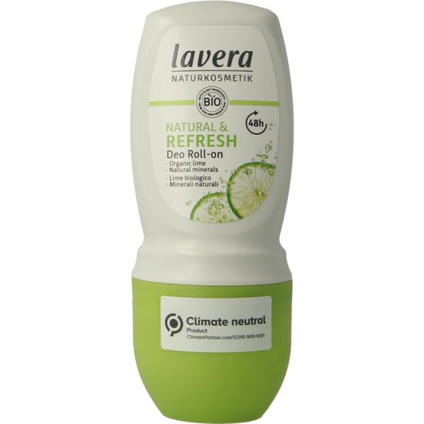Lavera Deodorant roll-on natural & refresh bio (50 Milliliter)