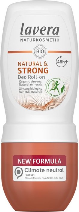 Lavera Deodorant roll-on natural & strong bio EN-IT (50 Milliliter)